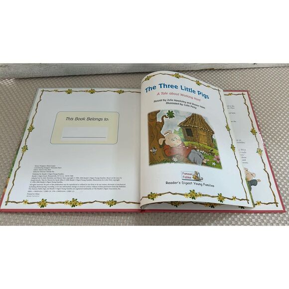 Famous Fables Children's Series Character & feeling Lot of 3 Hardback Books - Picture 3 of 7